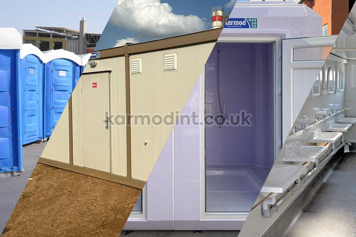 Portable Toilet and Shower Cabin