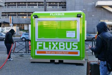 Flixbus Ticket Sales Booth